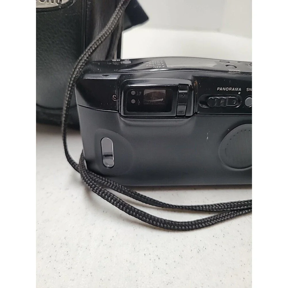 Samsung Panorama Slim Zoom 1150 35 mm Point & Shoot Camera W/ Bag Untested